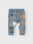 NAME IT Orvan Mountain Spring Sweat Pant Mountain Spring model front view