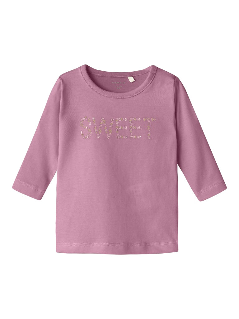 NAME IT Osia Mauve Orchid Top Mauve Orchid front view