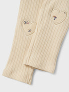 NAME IT Olba Legging-Summer Sand Summer Sand model front view