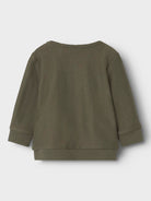 NAME IT Nullo Long Sleeve O Neck-Tea Leaf Tea Leaf detail view