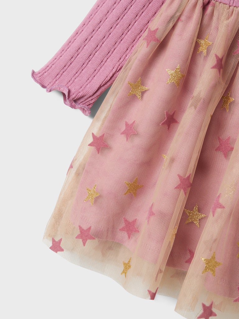 Rinnas Mauve Orchid Dress-Star detail view