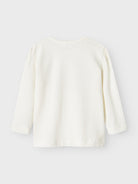 NAME IT Ribbon Long Sleeve Top-Jet Stream Jet Stream detail view