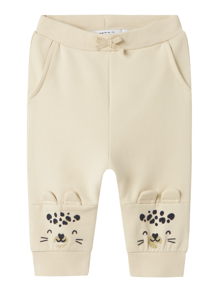 NAME IT Sonia Sand Sweat Pant Summer Sand front view