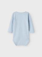 NAME IT Sago Long Sleeve Body-Niagara Mist Niagara Mist model front view