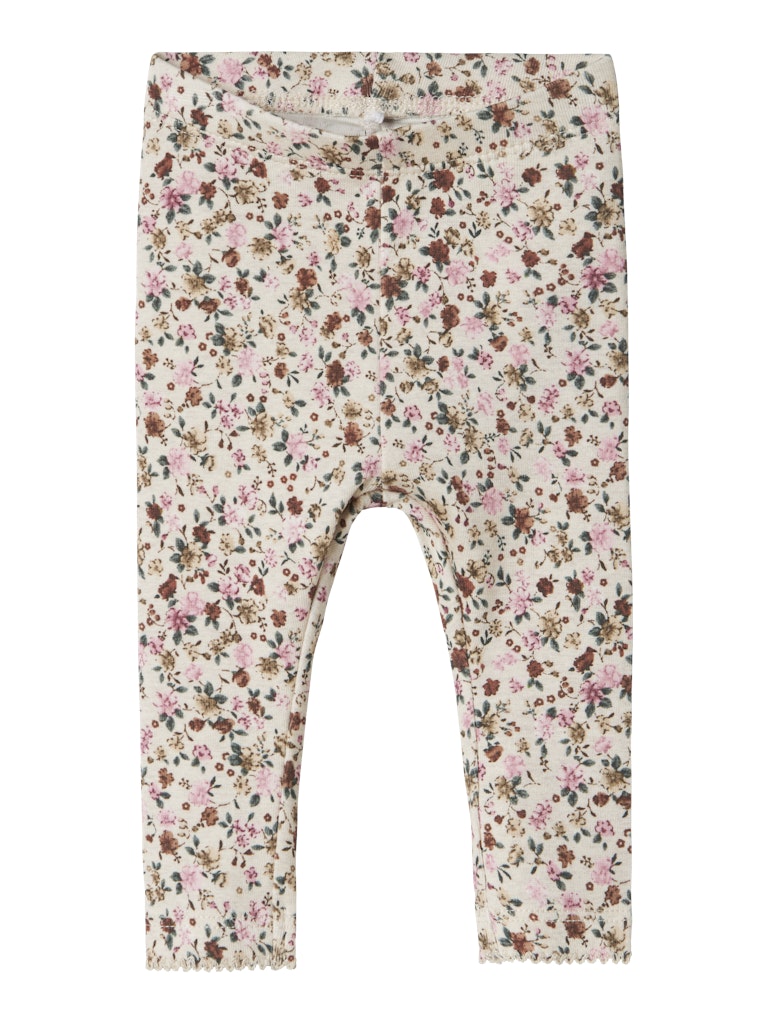 Girl's Solla Legging-Peyote Melange-Front View