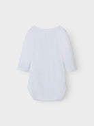 NAME IT Roxo Bodysuit-Bright White/Navy Bright White/Navy model front view
