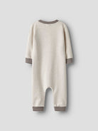 NAME IT Kiddy Long Sleeve Sweat Suit Peyote Melange detail view