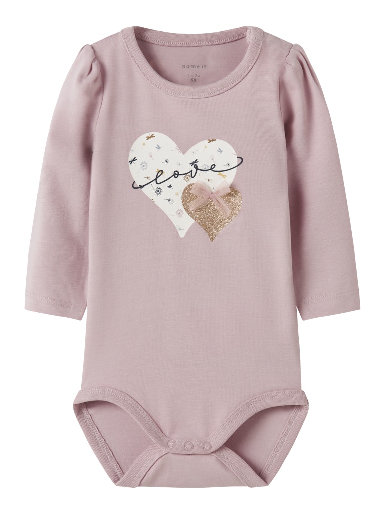 Kinin Long Sleeve One Piece Lilac Body Suit