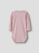 NAME IT Kinin Long Sleeve One Piece Body Burnished Lilac back view