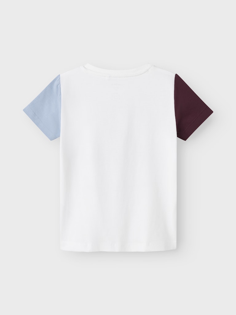 Kyler Short Sleeve Top White-Back View