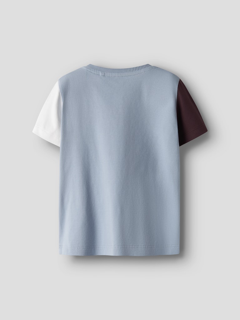 Kyler Short Sleeve Top Blue-Back View