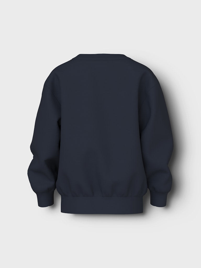 Sereno Long Sleeve Sweat-Dark Sapphire-Back view