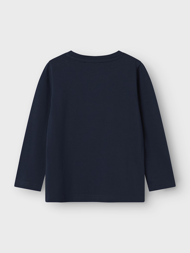 Lactor Long Sleeve Top Navy-Back View