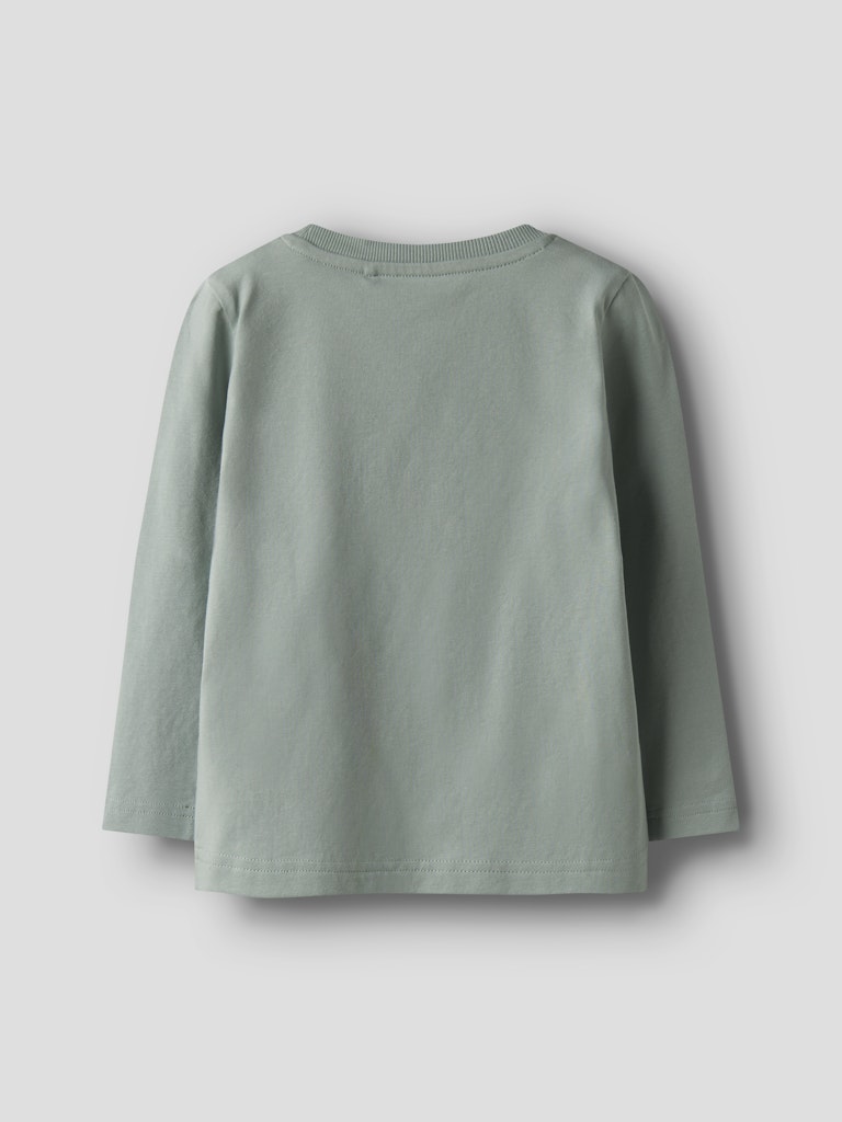 Lactor Long Sleeve Top Green-Back View