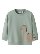 NAME IT Nixen Sweat-Jadeite Jadeite front view