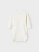 NAME IT Nicorn Bodysuit-Cloud Dancer Cloud Dancer model front view