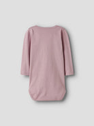 NAME IT Nicorn Bodysuit-Burnished Lilac Burnished Lilac model front view