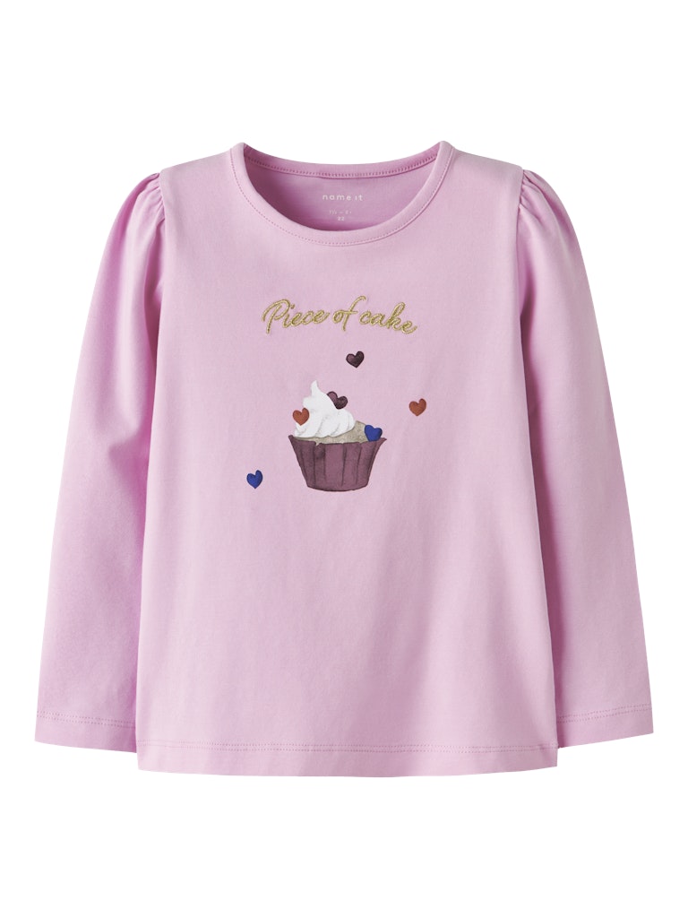 Netta Long Sleeve Top-Sweet Dreams-Front View