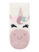 NAME IT Nunicorn Terry Frotte Sock-Cloud Dancer Cloud Dancer front view