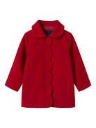 NAME IT Merry Scallop Coat-Chili Pepper Chili Pepper front view