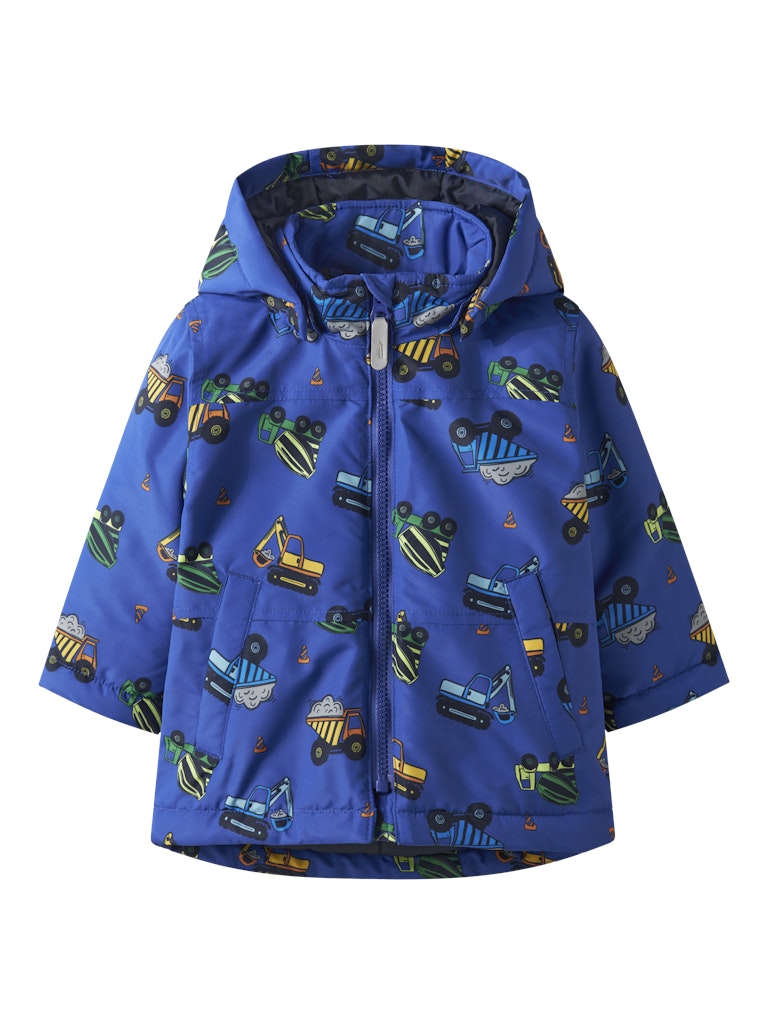 Boy's Max Vehicle Jacket-Surf the Web-Front View