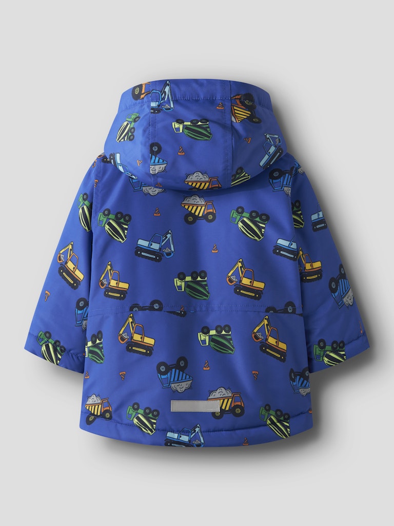 Boy's Max Vehicle Jacket-Surf the Web-Back View