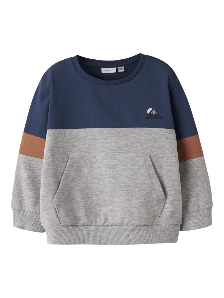 Odie Long Sleeve Sweatshirt-Insignia Blue-Front View