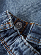 NAME IT Silas Tapered Jeans-Medium Blue Denim Medium Blue Denim back view
