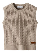 NAME IT Roman Knit Vest-Island Fossil Island Fossil detail view
