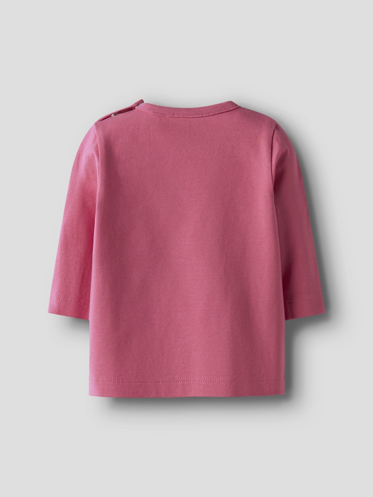 Lamilla Long Sleeve Pink Top- Back View