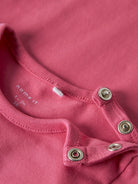 NAME IT Lamilla Long Sleeve Top Rapture Rose side view