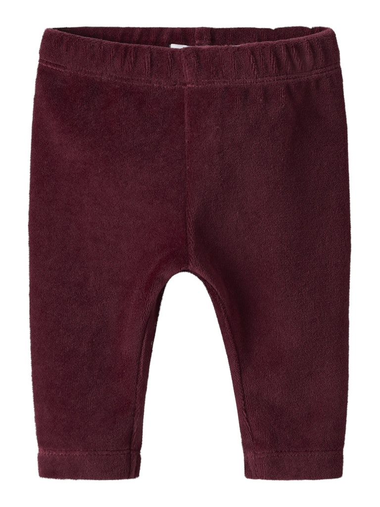 NAME IT Roxy Legging-Burgundy Burgundy front view