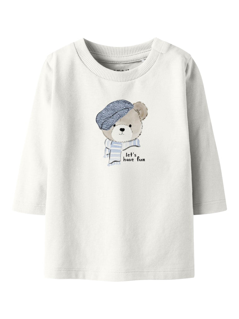 Ronnow Long Sleeve Top-Cloud Dancer