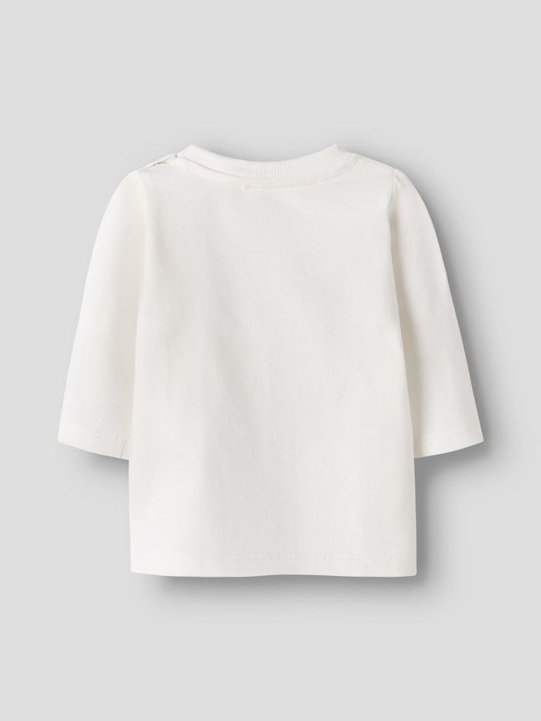 Ronnow Long Sleeve Top-Cloud Dancer-Back view