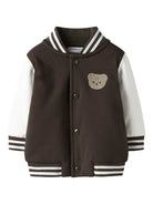 NAME IT Robinson Long Sleeve Sweat Cardigan-Delicioso Delicioso front view