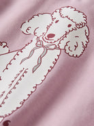 NAME IT Ralia Long Sleeve Sweat Cardigan-Keepsake Lilac Keepsake Lilac detail view