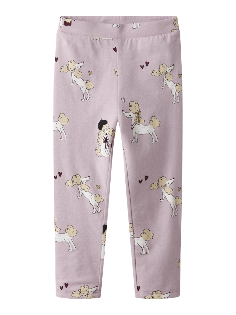 NAME IT Rogia Reversible Legging-Keepsake Lilac Keepsake Lilac front view