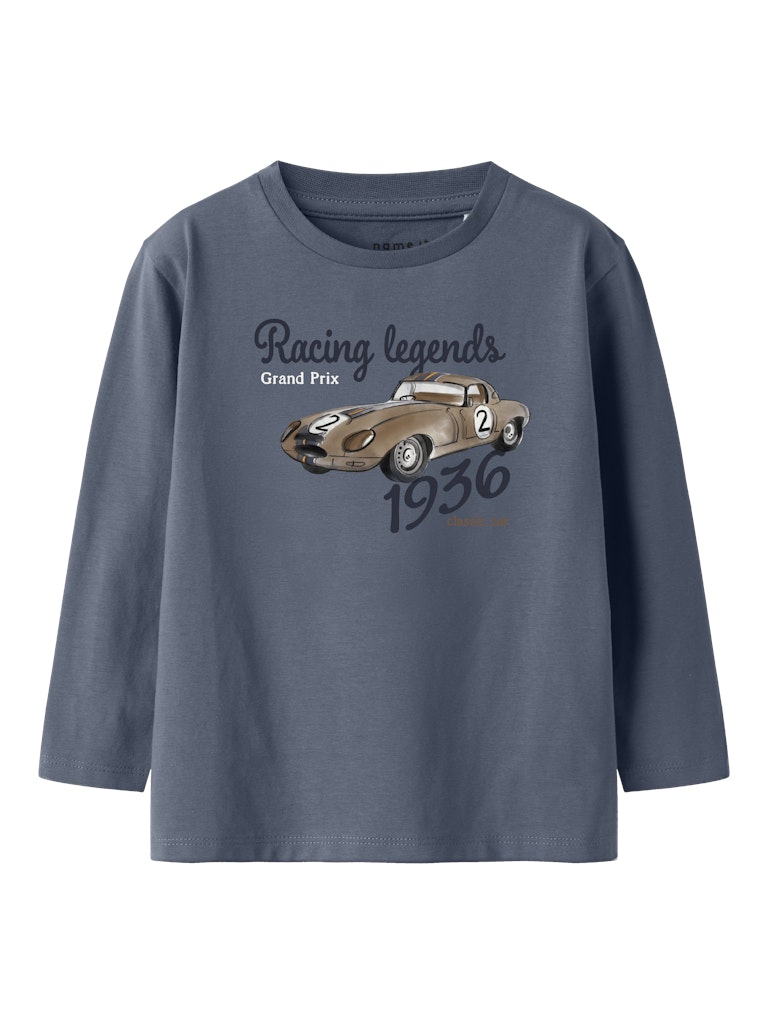 Rubin Long Sleeve Top-Flint Stone