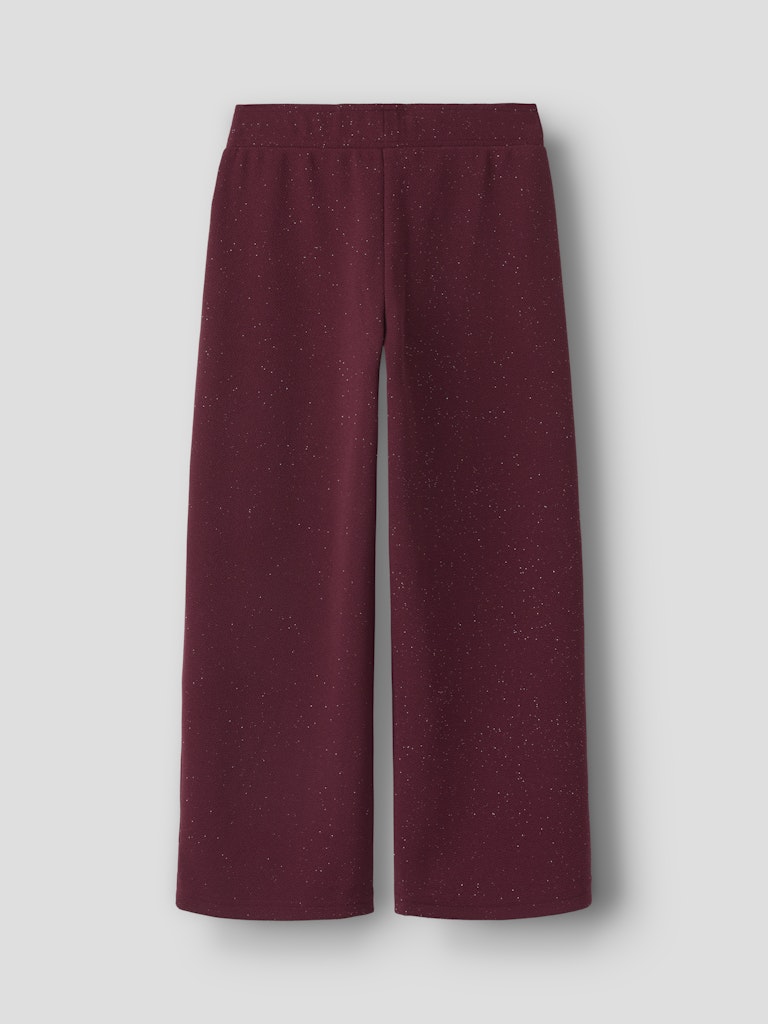 Maroon pants on a light gray background