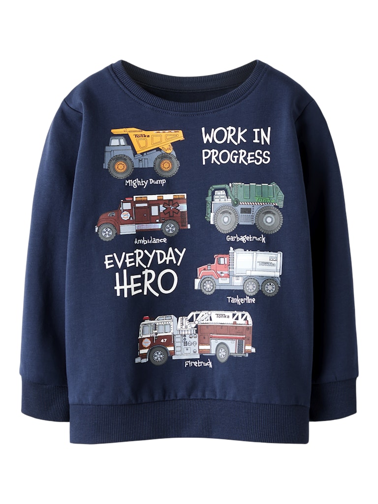 Orson Tonka Sweatshirt-Navy Blazer-Front View