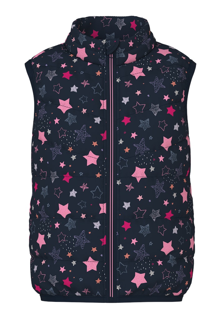 Mylane Vest Dark Sapphire-Front View