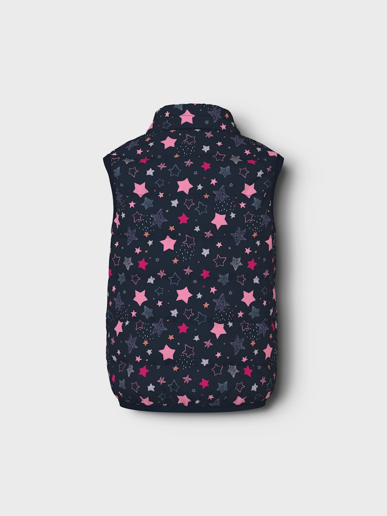 Mylane Vest Dark Sapphire-Back View