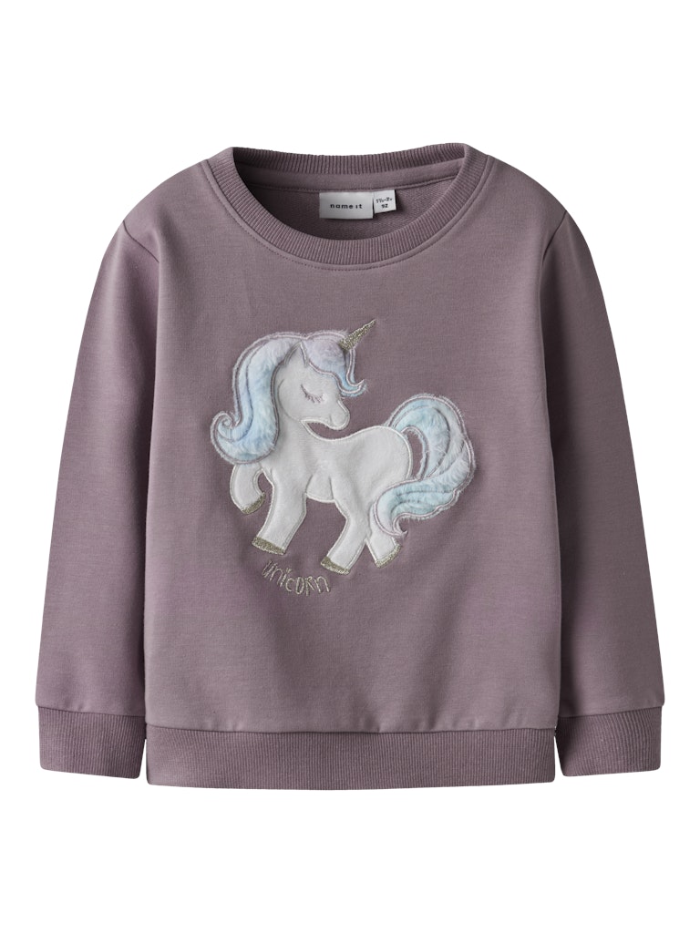Kisa Unicorn Elderberry Crew Sweat