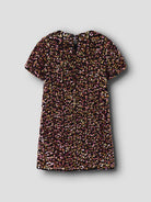 NAME IT Runica Short Sleeve Tunic-Gold Colour Gold Colour model front view
