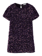 NAME IT Runica Short Sleeve Tunic-Byzantium Byzantium front view