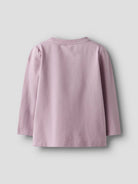 NAME IT Sedra Long Sleeve Top-Keepsake Lilac Keepsake Lilac model front view