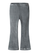 NAME IT Selour Flare Pant-Lava Smoke Lava Smoke front view