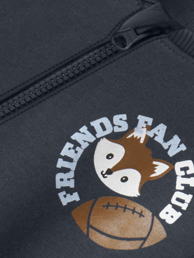 Sumo Sweat Suit-Navy Blazer-Print Detail