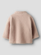 NAME IT Svend Teddy Cardigan-Mushroom Mushroom detail view