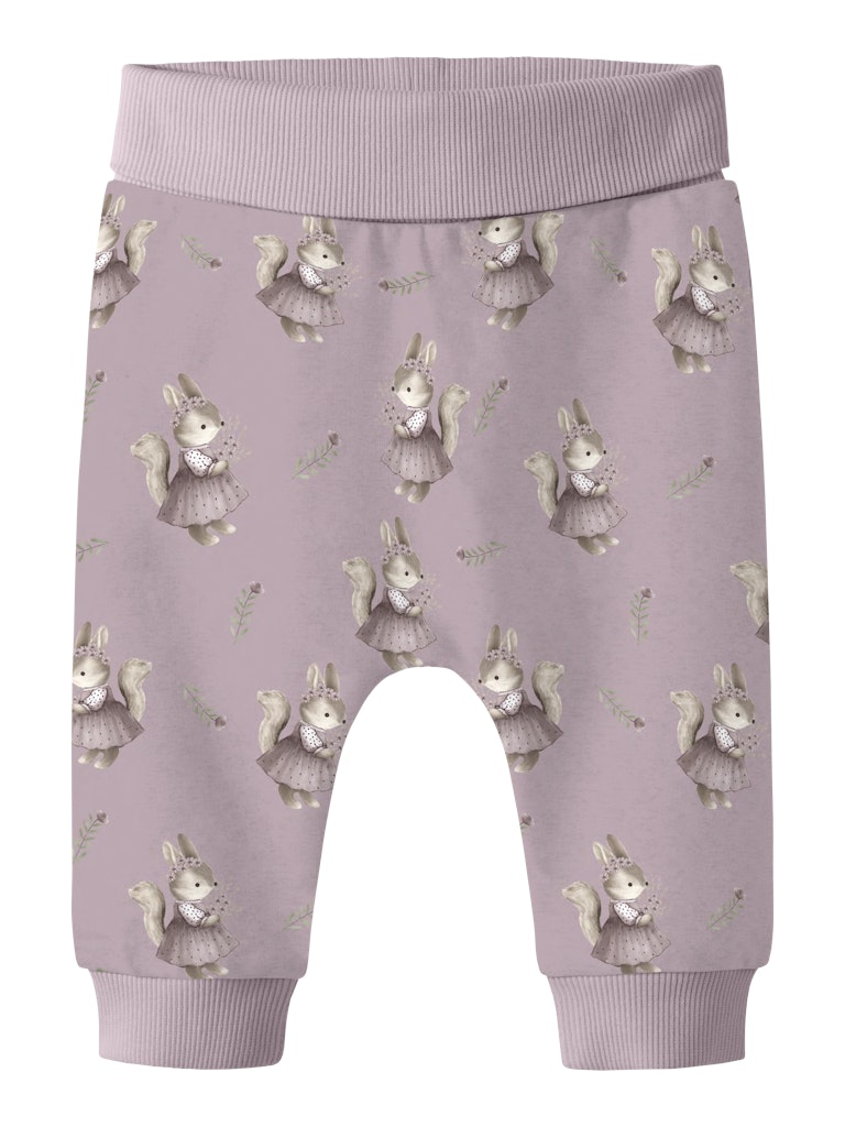 NAME IT Shelly Sweat Pant-Keepsake Lilac Keepsake Lilac front view